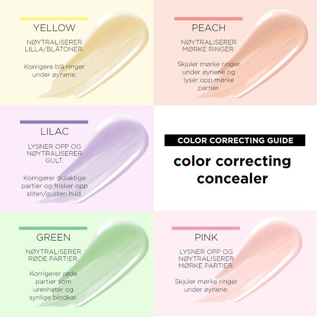 Creamy Color Correcting Concealer Peach - MakeupMekka